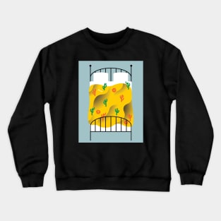 Desert bed Crewneck Sweatshirt